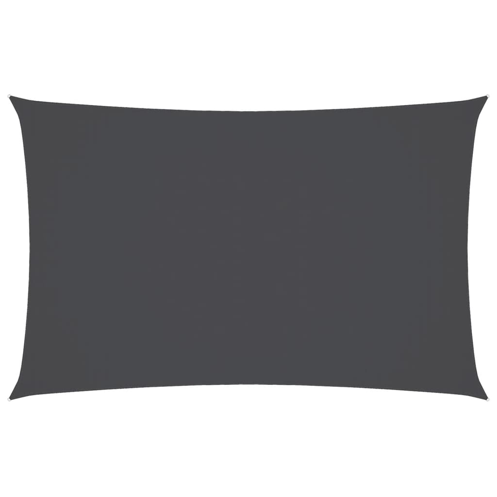 Vidaxx auvent rectangulaire 3x6 m tissu oxford anthracite