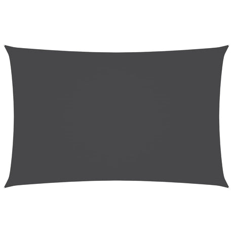 Vidaxl Sunshade rectangulaire 4x7 m oxford tissu anthracite -colored