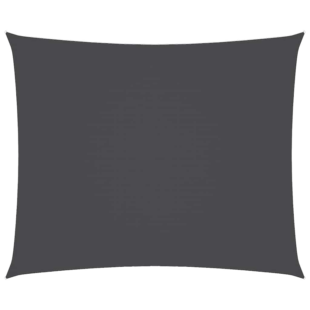 Vidaxx auvent rectangulaire 5x6 m tissu oxford anthracite