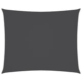 Vidaxl Sunshade rectangulaire 5x6 m oxford tissu anthracite -colored