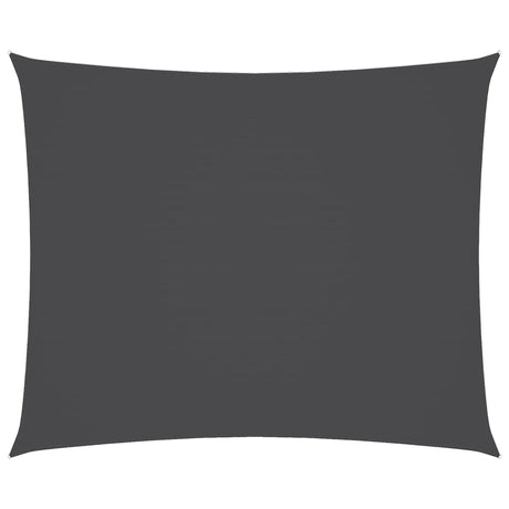 Vidaxl Sunshade rectangulaire 5x6 m oxford tissu anthracite -colored