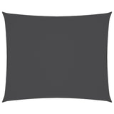 Vidaxl Sunshade rectangulaire 5x6 m oxford tissu anthracite -colored