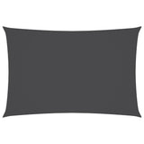 Vidaxl Sunshade rectangulaire 5x7 m oxford tissu anthracite -colored
