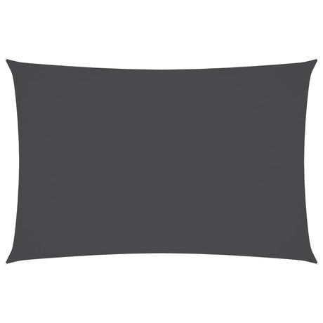 Vidaxl Sunshade rectangulaire 5x7 m oxford tissu anthracite -colored