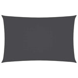 Vidaxl Sunshade rectangulaire 5x8 m oxford tissu anthracite -colored