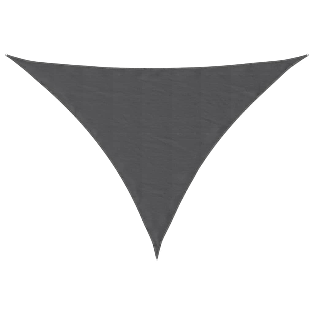 Vidaxl Sunshade triangulaire 3x3x4.24 m Oxford tissu anthracite -colored