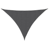 Vidaxl Sunshade triangulaire 3x4x4 m Oxford tissu anthracite -colored