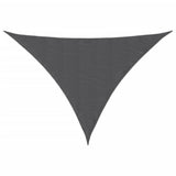 Vidaxl Sunshade triangulaire 3,5x3,5x4.9 m Oxford tissu Couleur anthracite