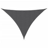 Vidaxl Sunshade triangulaire 3,5x3,5x4.9 m Oxford tissu Couleur anthracite