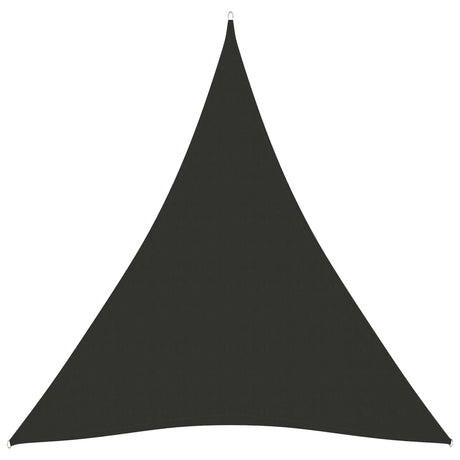 Vidaxl Sunshade triangulaire 4x5x5 m Oxford tissu anthracite -colored