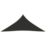 Vidaxl Sunshade Triangular 5x6x6 m Oxford tkanina Antracite -colored