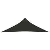 Vidaxl Sunshade triangulaire 5x5x6 m Oxford tissu anthracite -colored