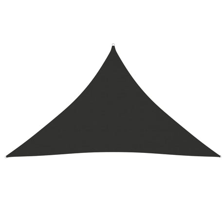 Vidaxl Sunshade triangulaire 5x5x6 m Oxford tissu anthracite -colored
