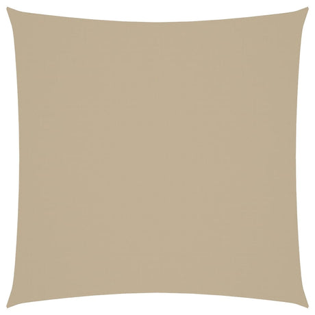 Vidaxl Sunshade Square 5x5 M Oxford Fabric Beige