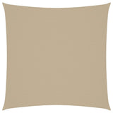 Vidaxl Sunshade Square 6x6 m Oxford Tissu beige