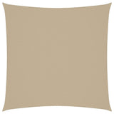 Vidaxl Sunshade Square 7x7 M Oxford Tissu beige