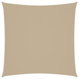 Vidaxl Sunshade Square 7x7 M Oxford Stof beige