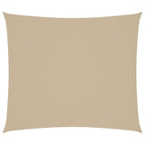 Vidaxl Sunshade rectangular 2x2,5 m oxford tissu beige