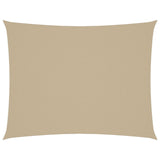 Vidaxl Sunshade rectangulaire 2x3 m oxford tissu beige