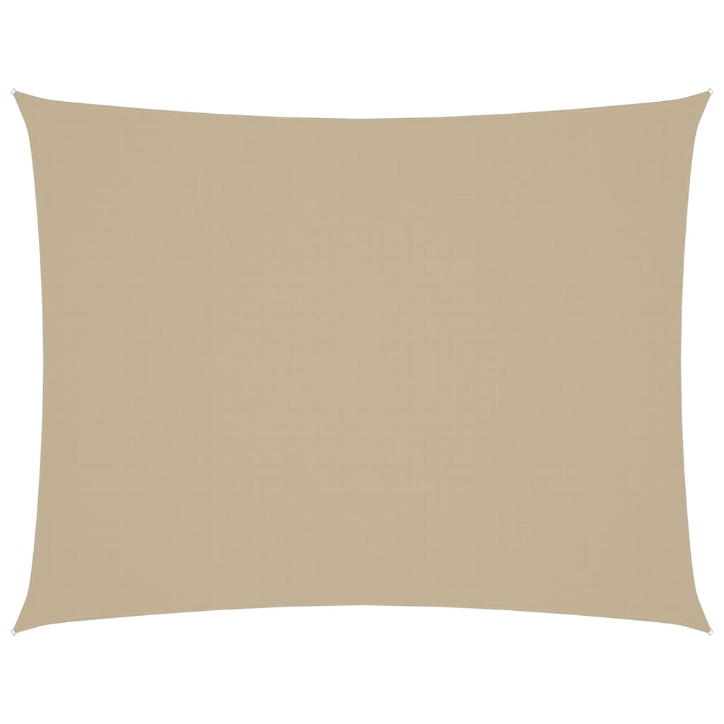 Vidaxl Sun Shade Rectangular 2x3 M in tessuto Oxford beige