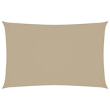 Vidaxl Sunshade rectangulaire 2,5x5 m oxford tissu beige