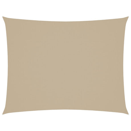 Vidaxl Sunshade rectangulaire 3x4 m oxford tissu beige