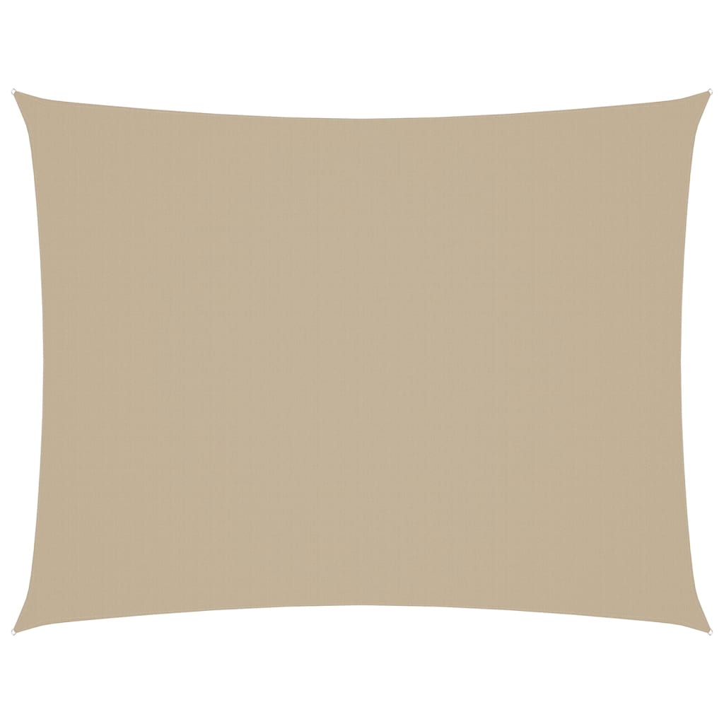 Vidaxl Sunshade rectangulaire 3x4 m oxford tissu beige