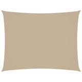 Vidaxl Sunshade rektangulær 3x4 m Oxford Stof beige