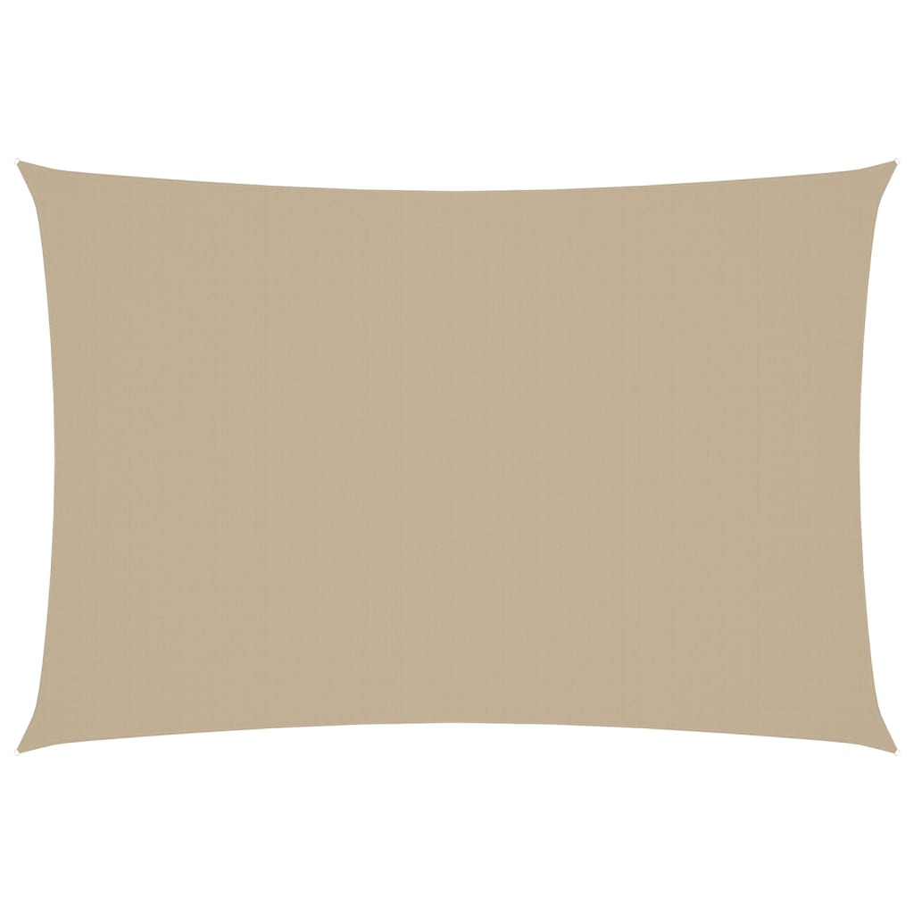 Vidaxl Sunshade rectangulaire 3x5 m oxford tissu beige