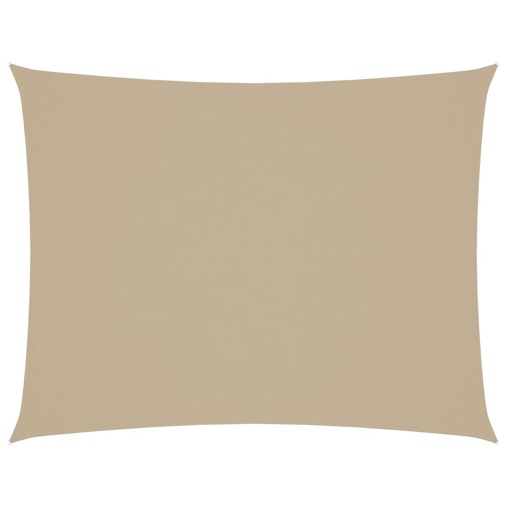 Vidaxl Sunshade prostokątny 3x6 M Oxford Fabric Beige