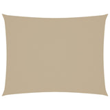 Vidaxl Sun Shade Rectangular 3x6 M in tessuto Oxford beige