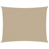 Vidaxl Sunshade rectangulaire 3,5x4,5 m Oxford tissu beige