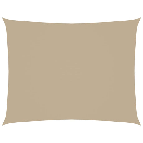 Vidaxl Sunshade rectangulaire 3,5x4,5 m Oxford tissu beige