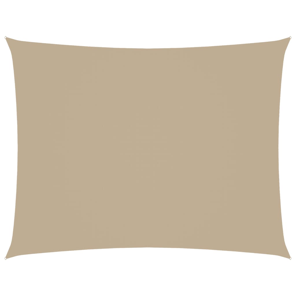 Vidaxl Sunshade Rectangular 3.5x4.5 m Oxford Fabric beige