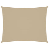 Vidaxl Sunshade rectangulaire 3,5x5 m oxford tissu beige