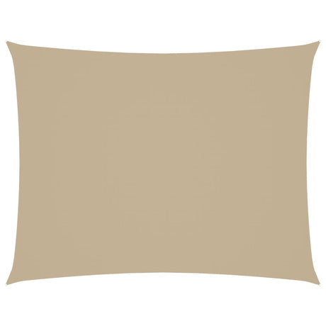 Vidaxl Sunshade rectangulaire 3,5x5 m oxford tissu beige