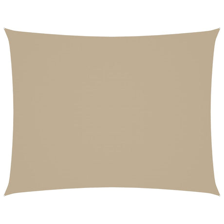 Vidaxl Sunshade rectangulaire 4x5 m oxford tissu beige