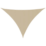 Vidaxl Sunshade triangulaire 3x4x5 m oxford tissu beige