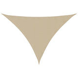 Vidaxl Sunshade Triangular 3x4x4 M Oxford Stoff Beige