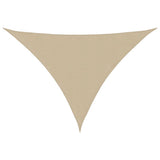 Vidaxl Sunshade triangulaire 3,5x3,5x4.9 m Oxford tissu beige