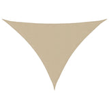 Vidaxl Sunshade Triangular 4x5x5 M Oxford Stof beige