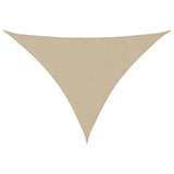 Vidaxl Sunshade triangulaire 4x5x6,4 m Oxford tissu beige