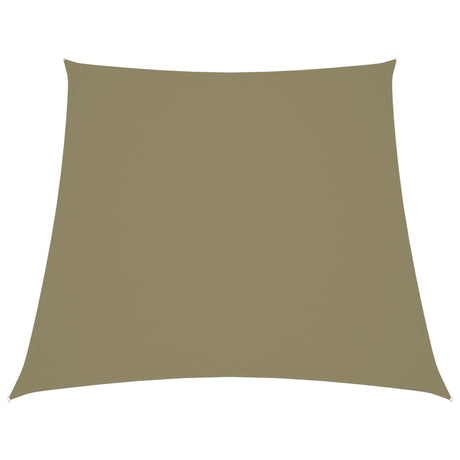 Vidaxl Zonnezeil Trapezium 2 4x3 M Oxford Tissu beige