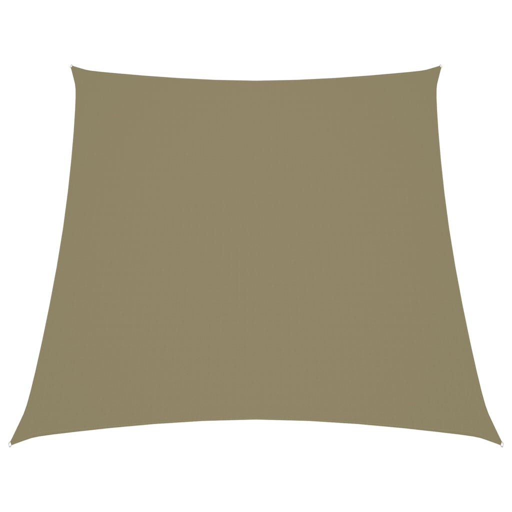 Trapecio Vidaxl Sunshade 3 4x3 m Oxford Fabric beige