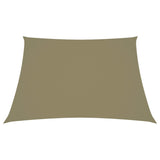 Vidaxl Sunshade Trapezium 3 4x3 M Oxford Stof beige