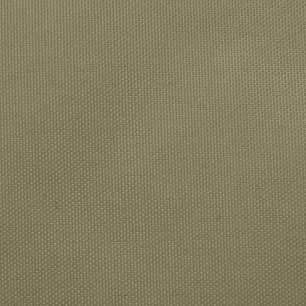 Vidaxl Zonnezeil Trapezium 3 5x4 M Oxford Fabric Beige