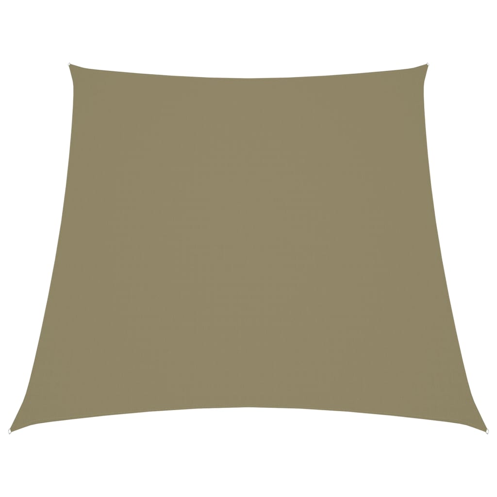 Vidaxl sunshade trapez 4 5x4 m Oxford Fabric Beige