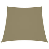 Vidaxl Sun Shade Trapezium 4 5x4 M in tessuto Oxford Beige