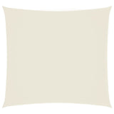 Vidaxl Sunshade Square 2,5x2,5 m Oxford Fabric Crème -Colored