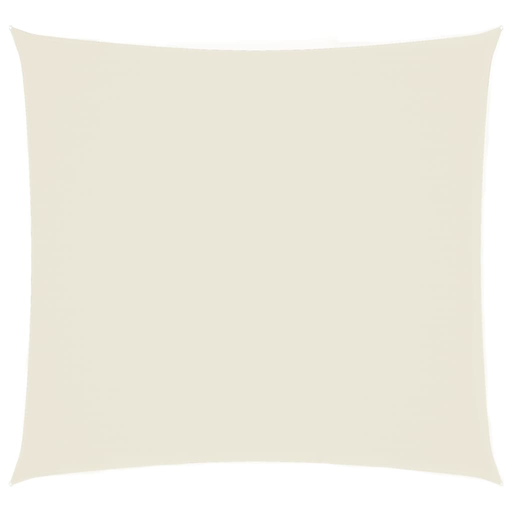 Vidaxl Sunshade Square 2,5x2,5 m Oxford Fabric Crème -Colored